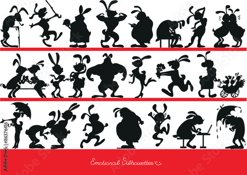 Vector silhouettes