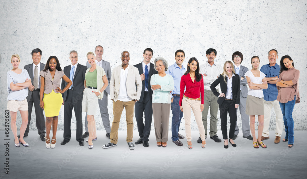 Obraz premium Diversity People Aspiration Community Group Concept