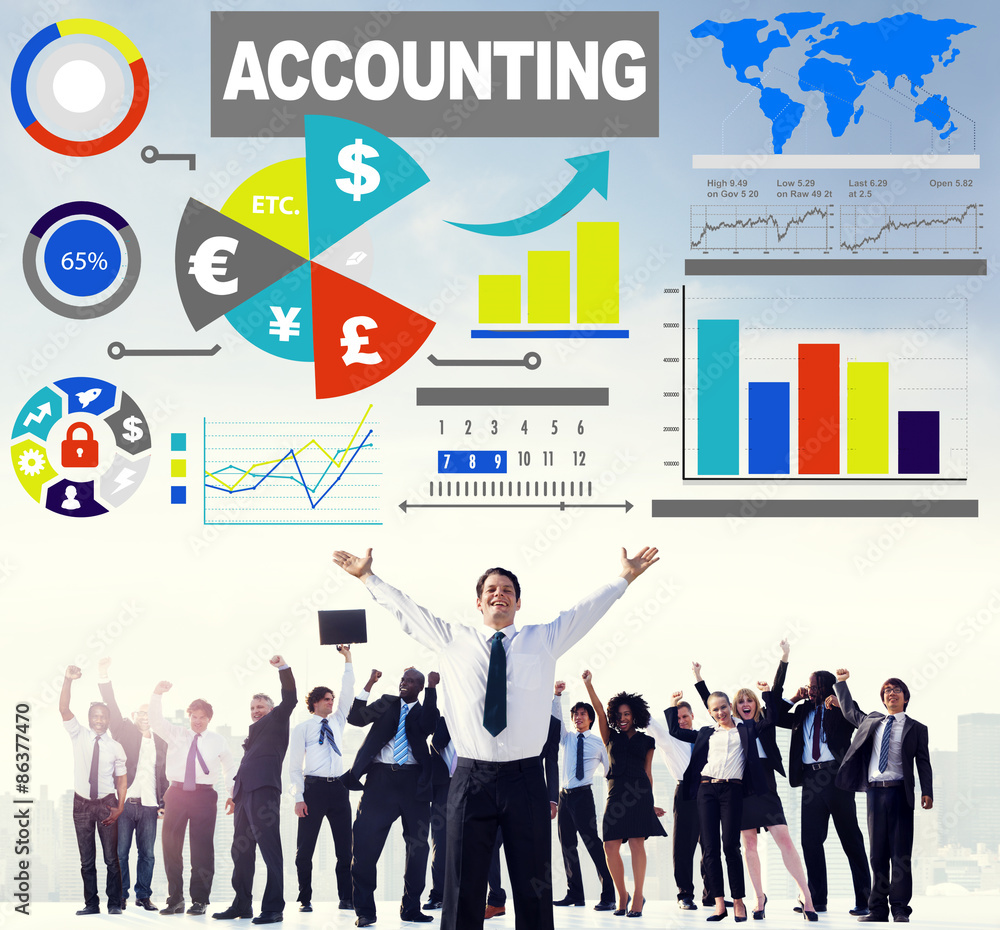 Accounting Investment Expenditures Revenue Data Report Concept Accounting Investment Expenditures Revenue Data Report Concept