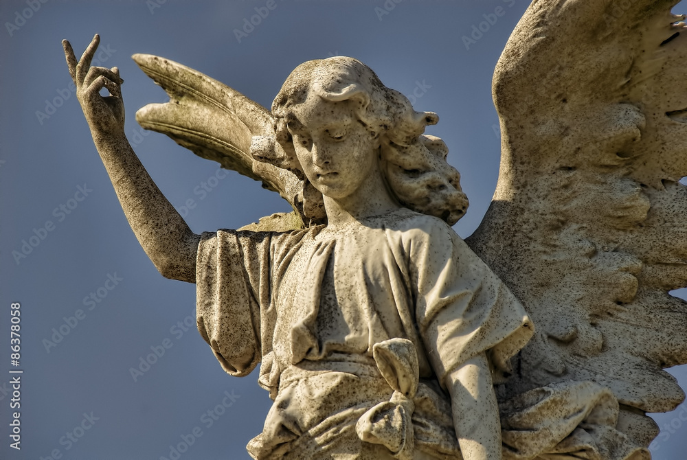 Vibrant Stone Angel