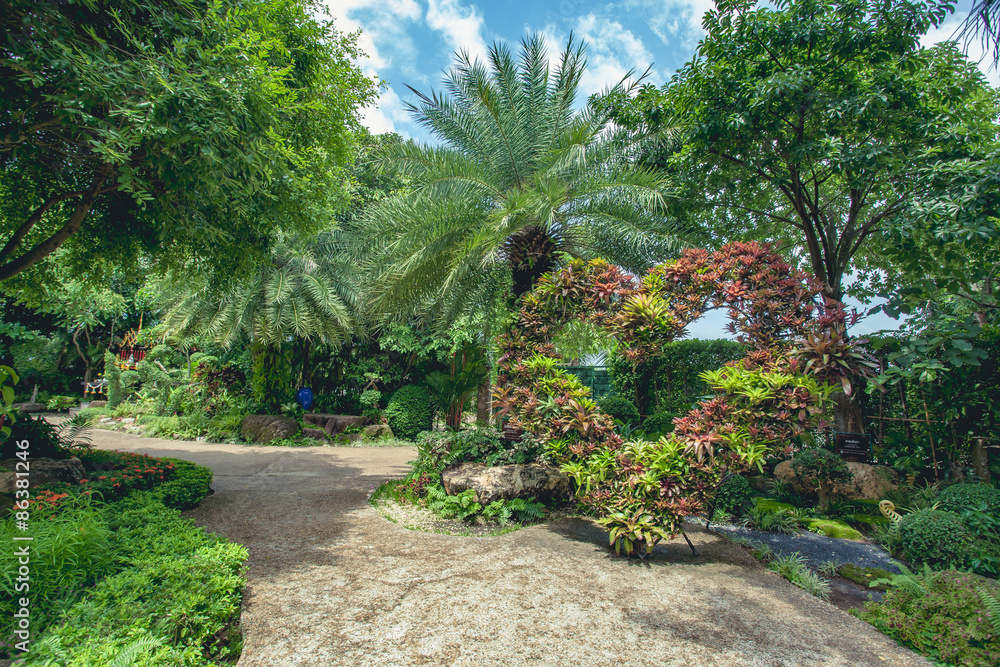 Garden Walkway Garden Walkway