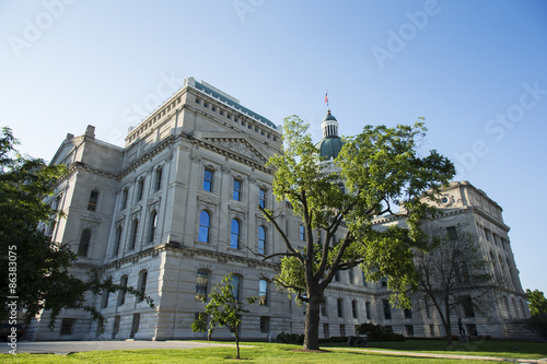 Принти на полотні State of Indiana Capitol Building