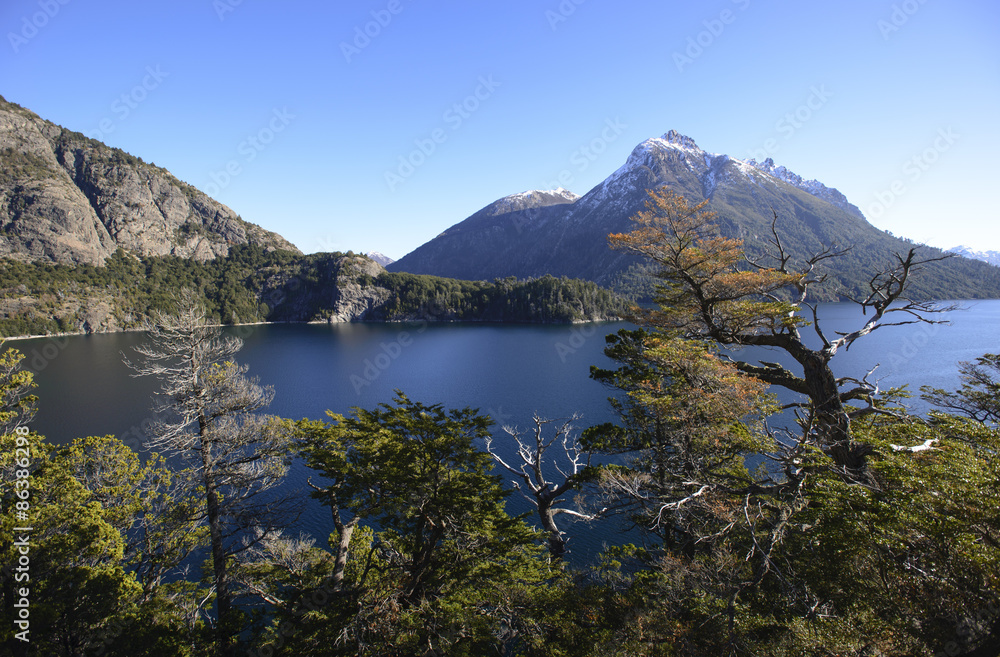 Paisajes de San Carlos de Bariloche, Patagonia, Argentina