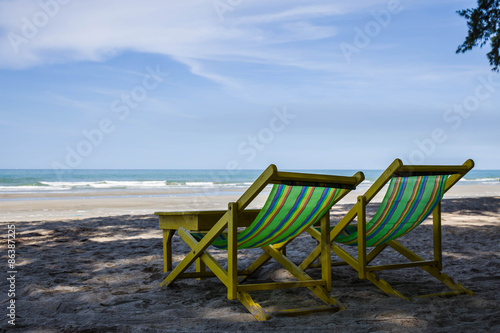 Two Beach Chairs