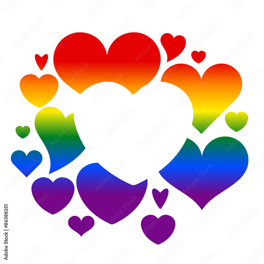 Rainbow Hearts Rainbow Hearts