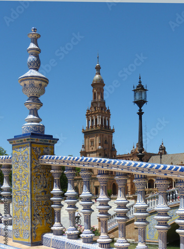 Plaza de España in Sevilla © sassenfeld