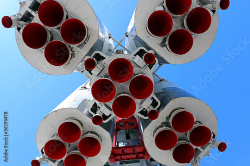 Nozzles of Russian rocket Vostok