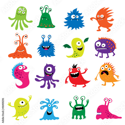 Seth bright funny cute monsters and aliens