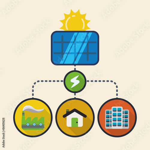 Green energy design.