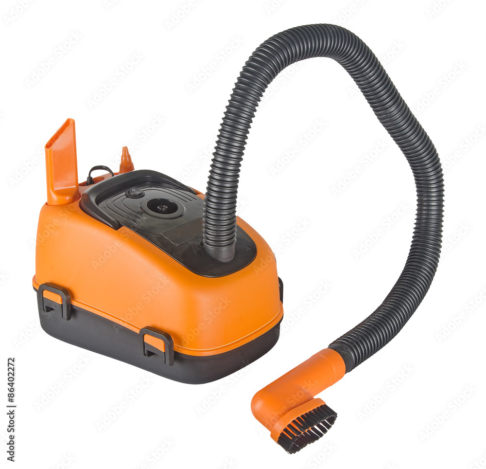 Vacuum cleaner on white