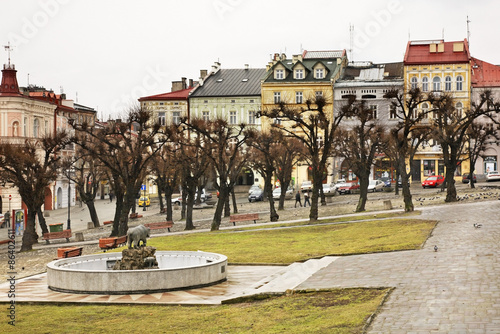 Market Square in Przemysl. Poland