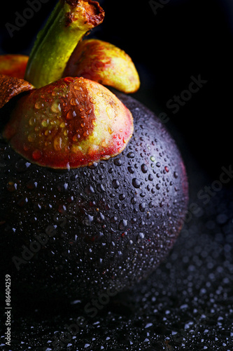 Still Life Mangosteen, Queen of fruits.