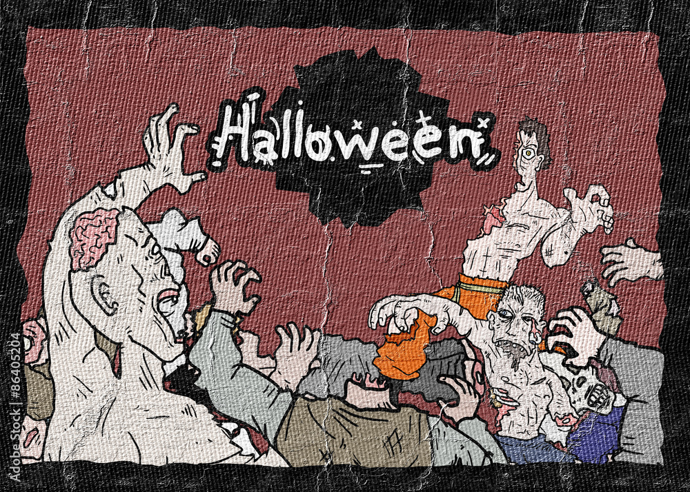 Obraz premium Halloween party