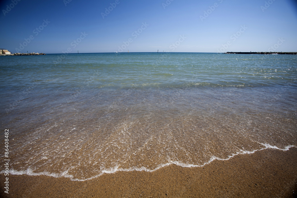 Obraz premium Seascape - retro photo