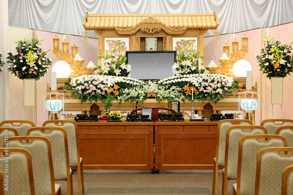 Naklejka premium pogrzeb