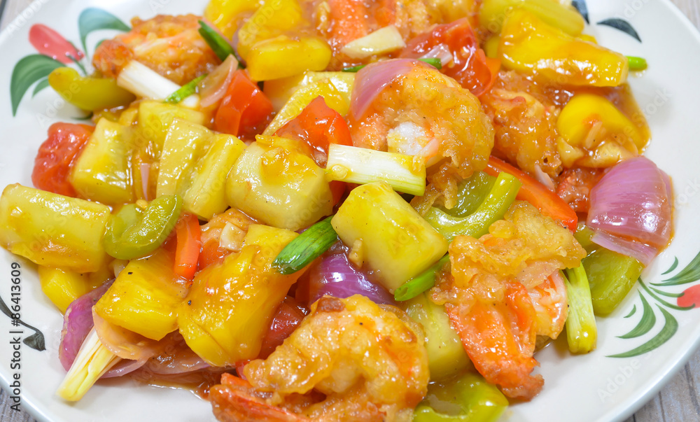 Sweet and Sour Shrimp Sweet and Sour Shrimp
