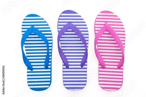 Flip flop isolated on white