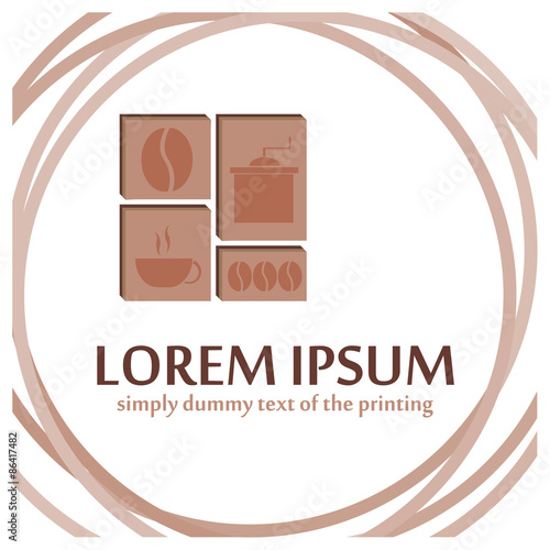 Coffee Flat Logotype