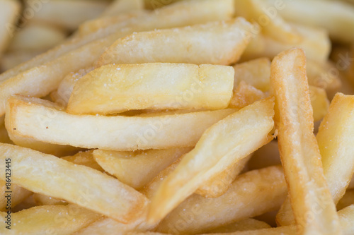 fried potatoes closeup