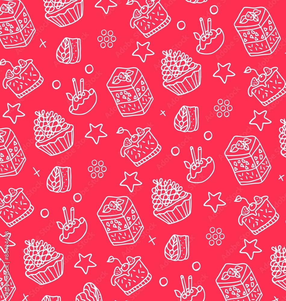 pattern of white cakes pattern of white cakes