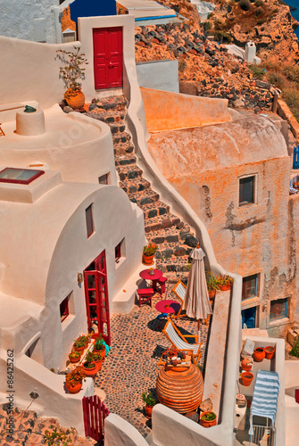 Architecture on Santorini island, Greece