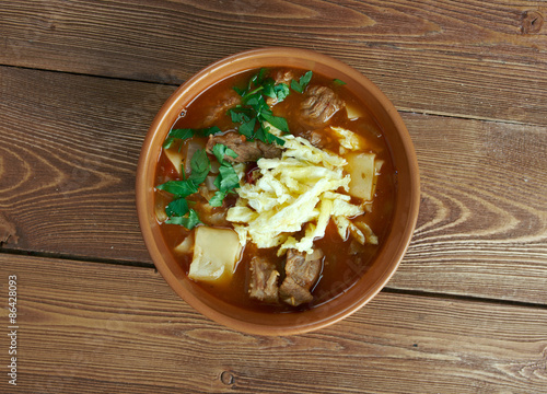 Mampar Uighur soup photo