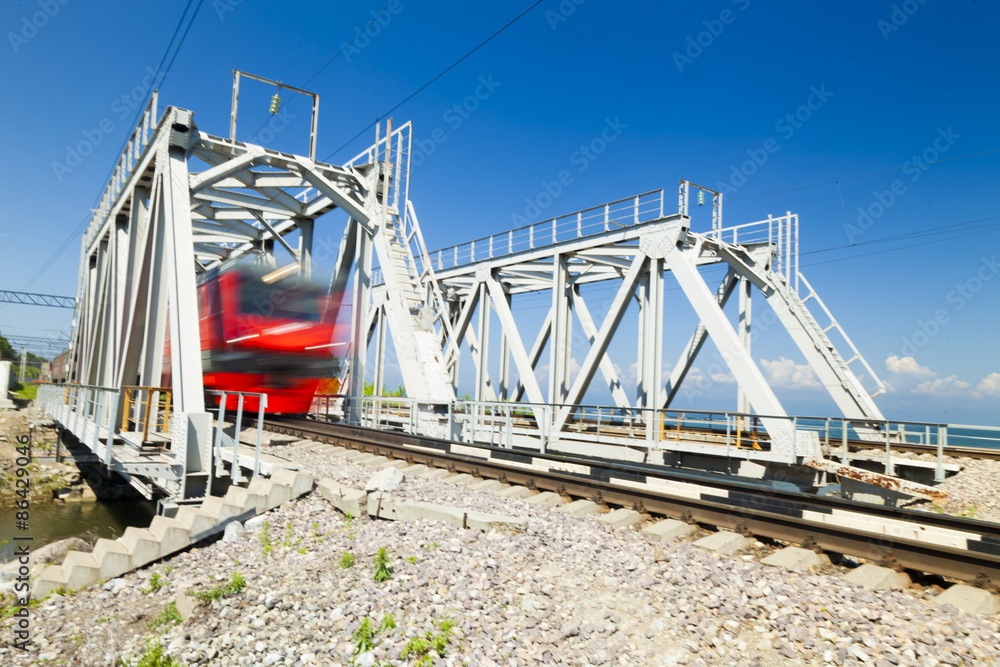 Fototapeta premium Railway bridge