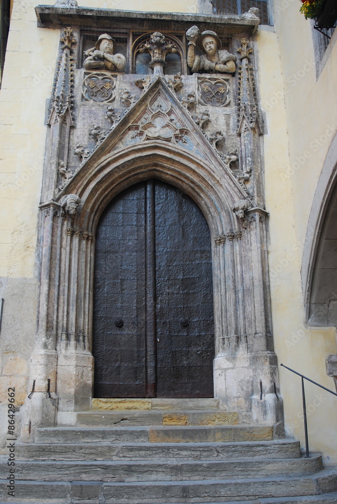 Portal des Alten Rathauses in Regensburg Portal des Alten Rathauses in Regensburg