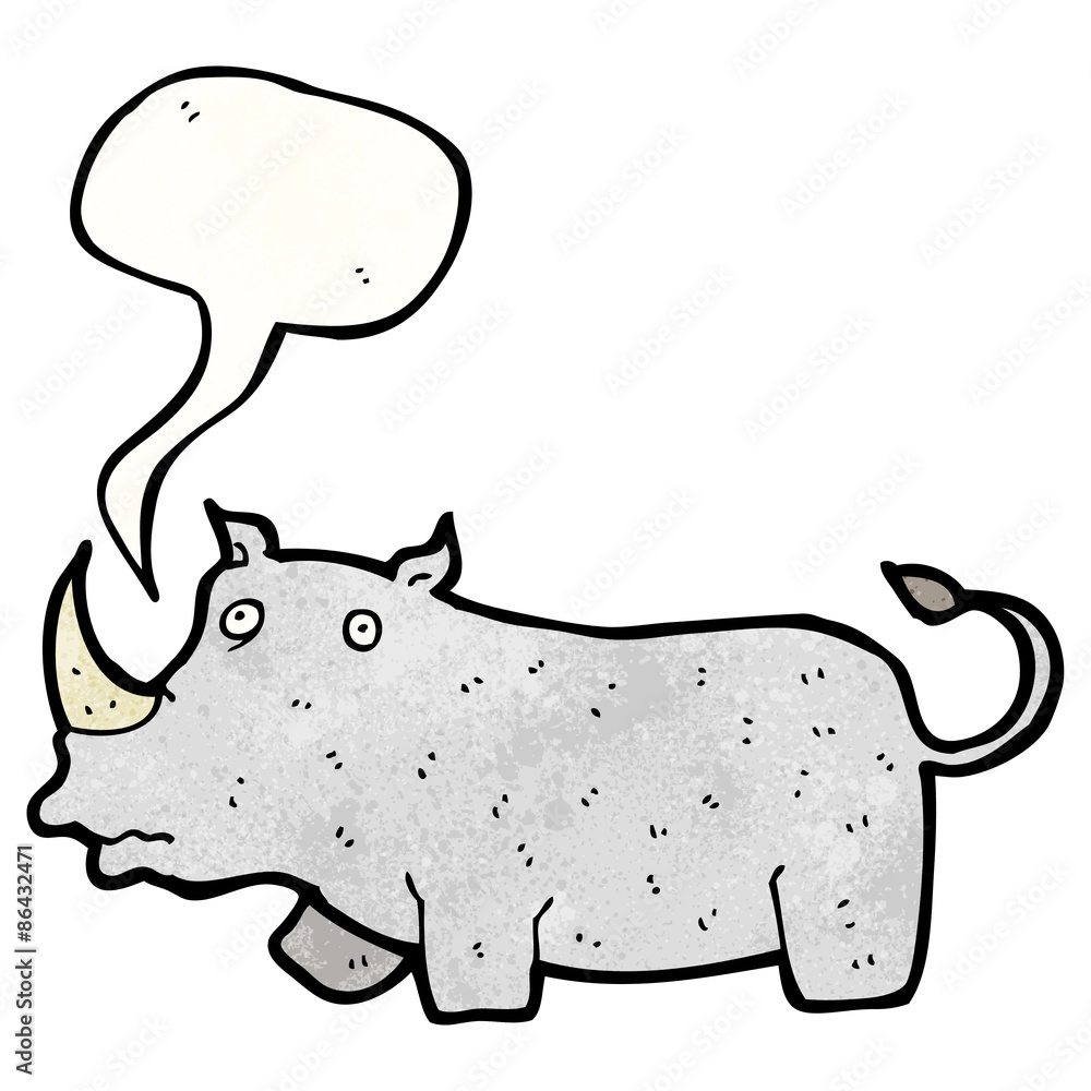 cartoon rhino cartoon rhino