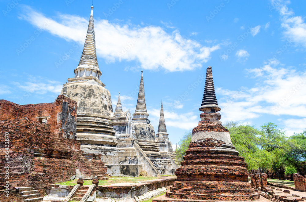 Temple in Wat Phrasrisanpeth