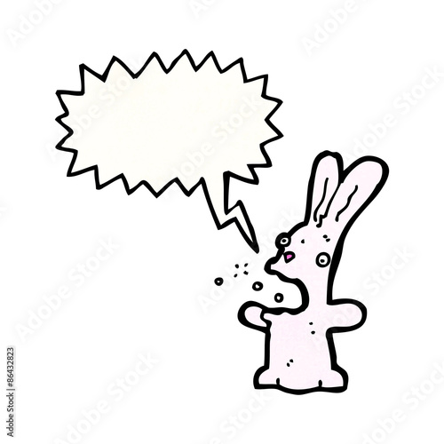 burping rabbit cartoon