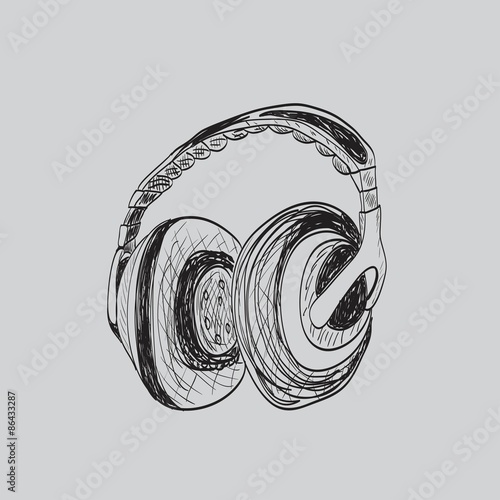 sketch headphones