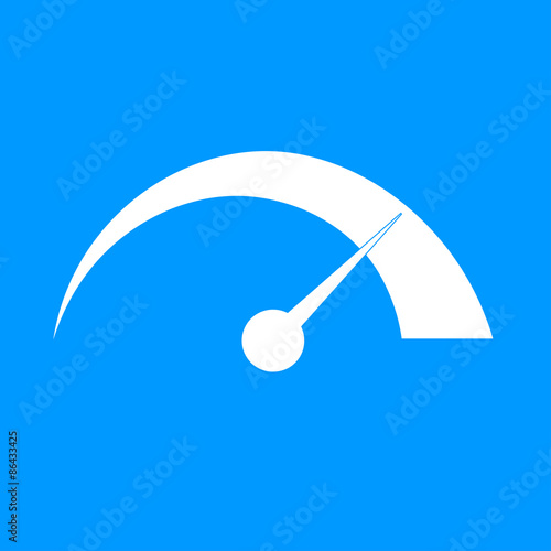 Vector speedometer icon