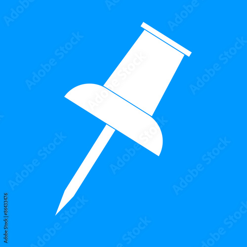 Vector push pin icon