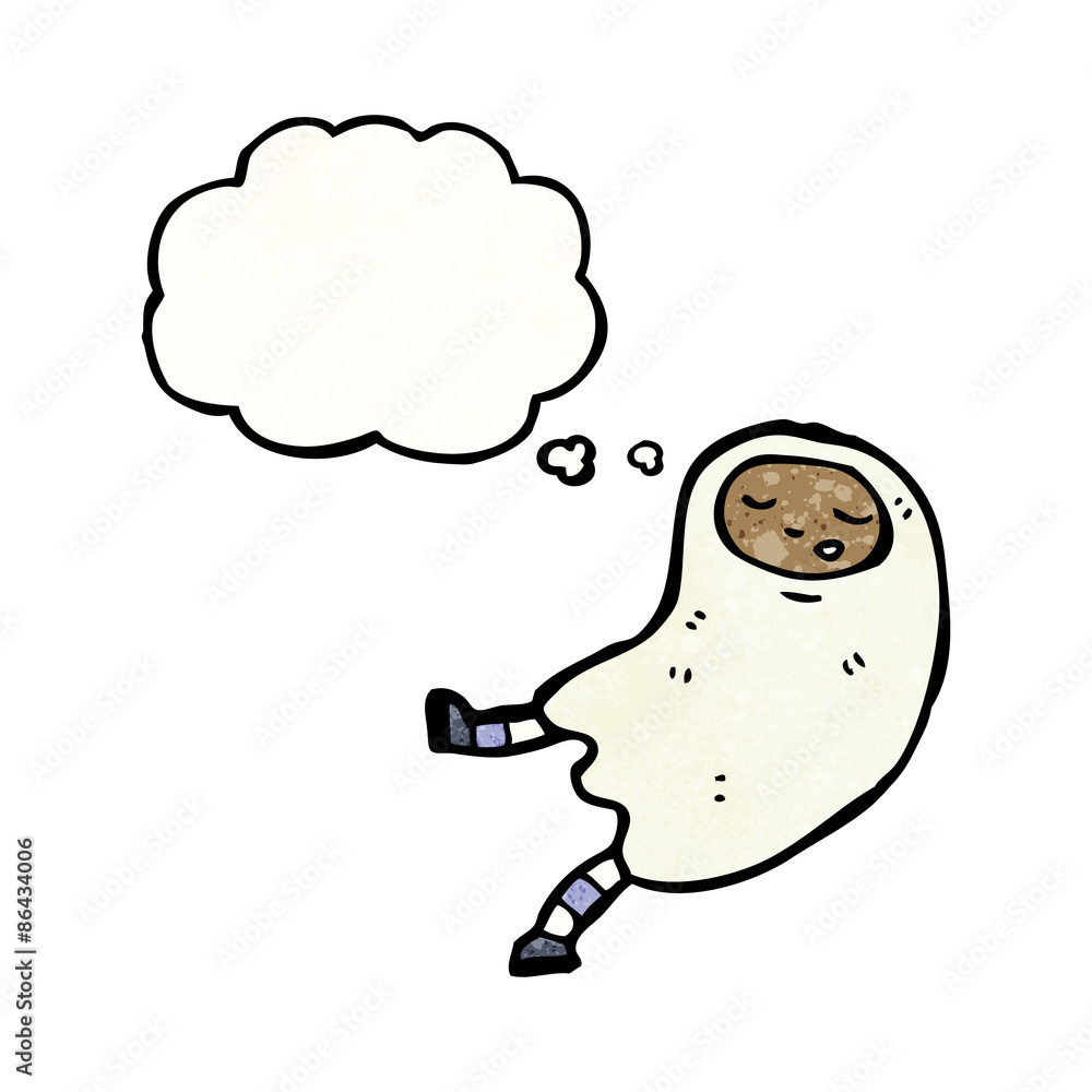cartoon ghost costume cartoon ghost costume