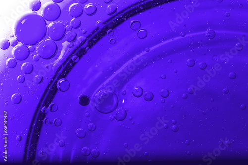 Abstract Bubbles Of Water