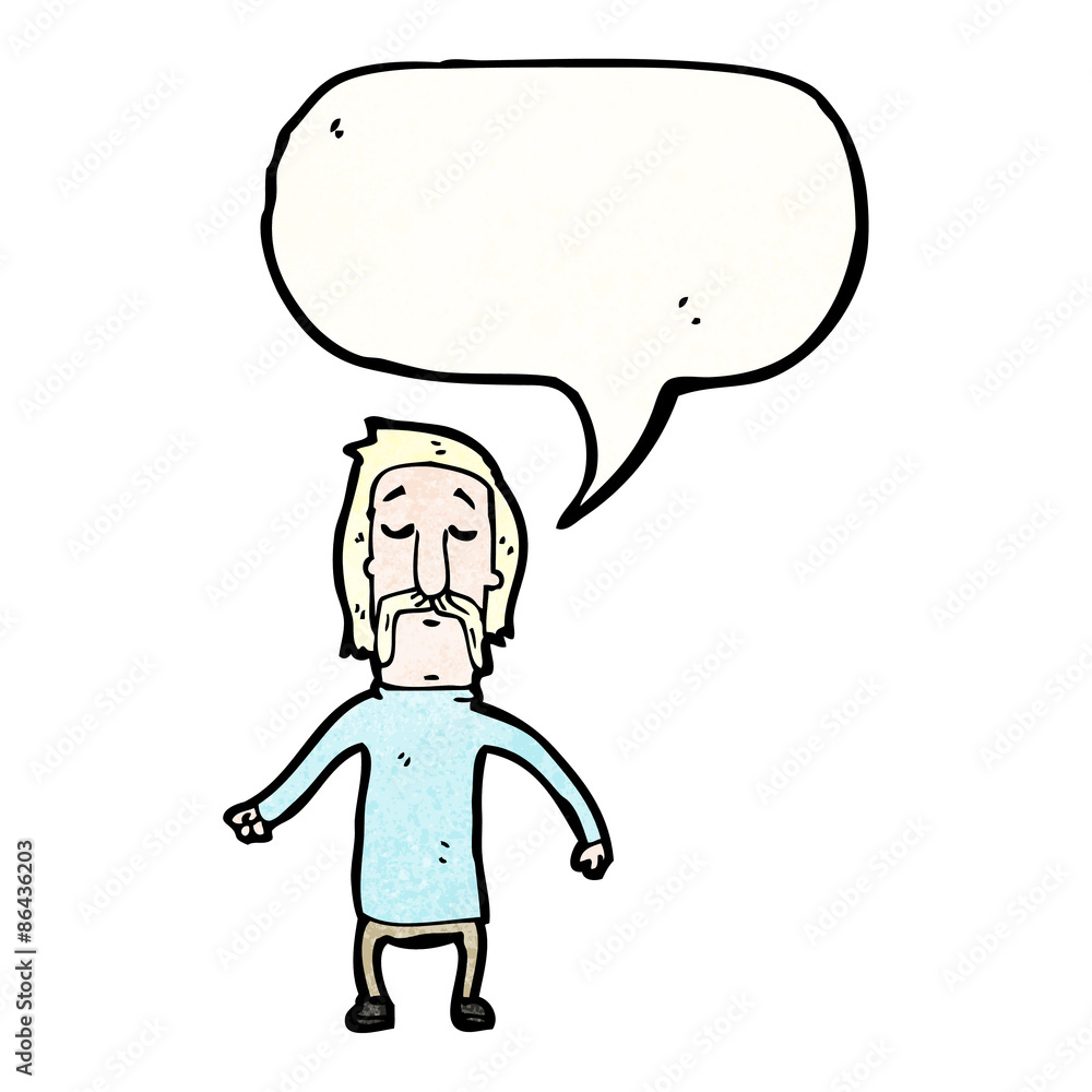 cartoon mustache man with speech bubble cartoon mustache man with speech bubble