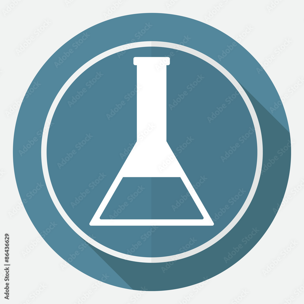 vitro icon on white circle with a long shadow vitro icon on white circle with a long shadow