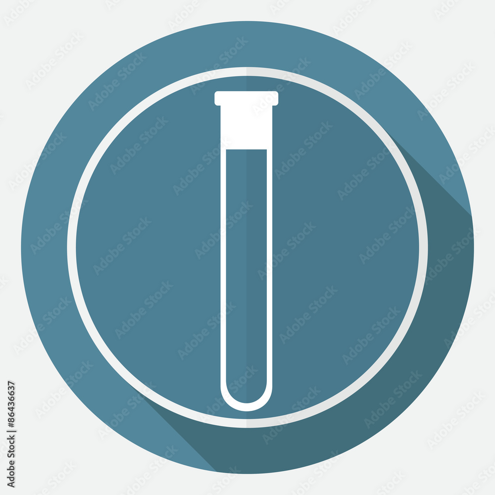 vitro icon on white circle with a long shadow vitro icon on white circle with a long shadow