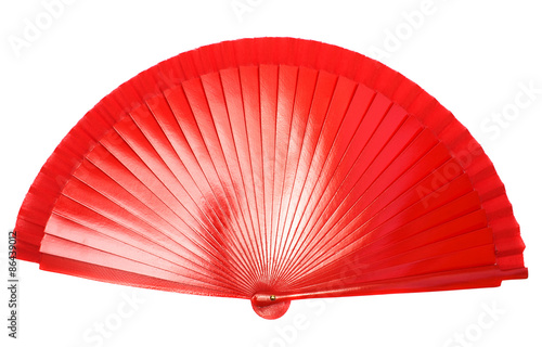 Red fan