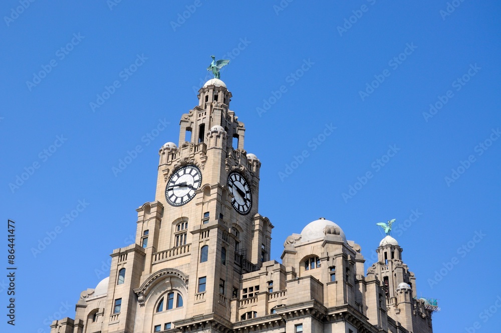 The Royal Liver Building, Liverpool. The Royal Liver Building, Liverpool.