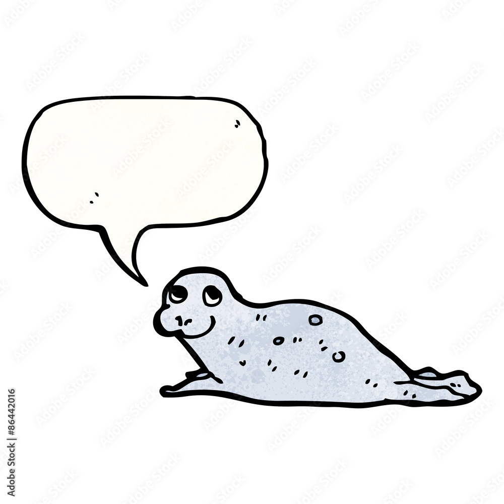 cartoon seal pup cartoon seal pup