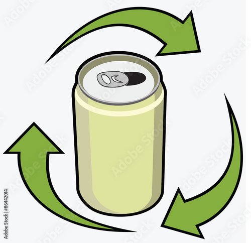 Recycle can VECTOR