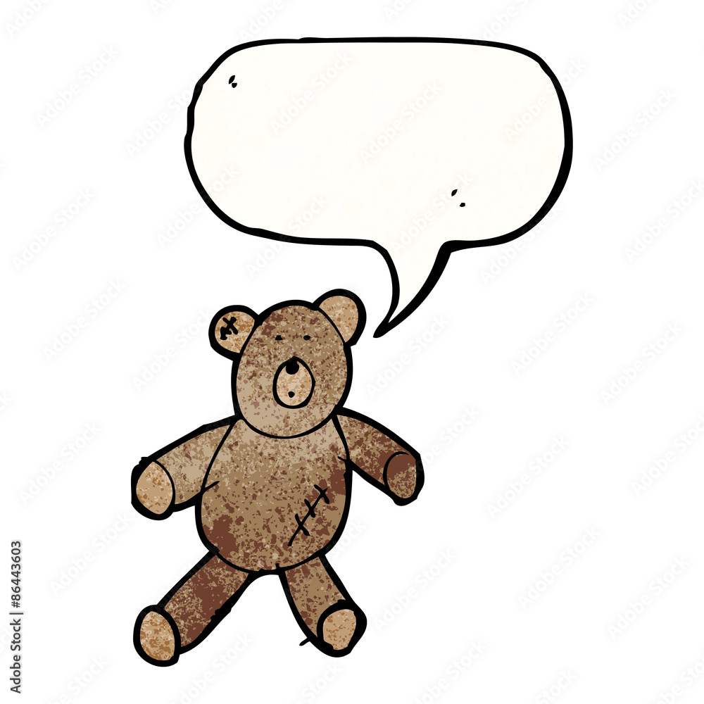 child's drawing of a teddy bear child's drawing of a teddy bear