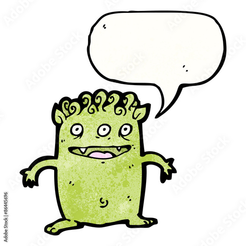 cartoon alien