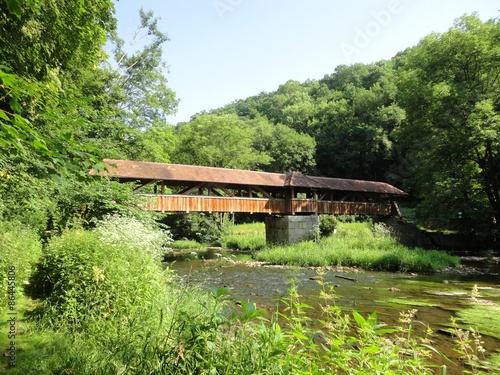Jagsttal, Brücke bei der Heinzenmühle