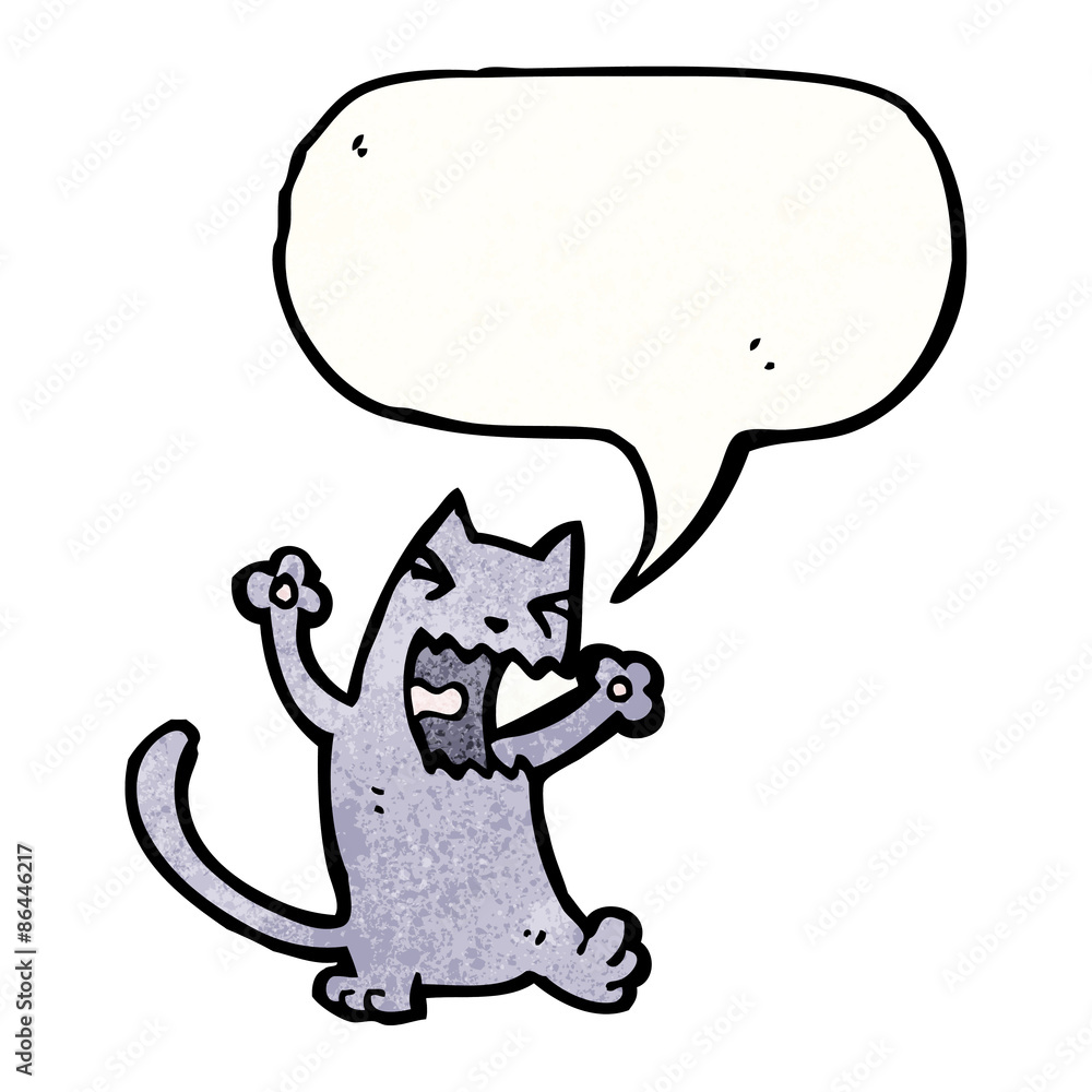 cartoon angry cat cartoon angry cat