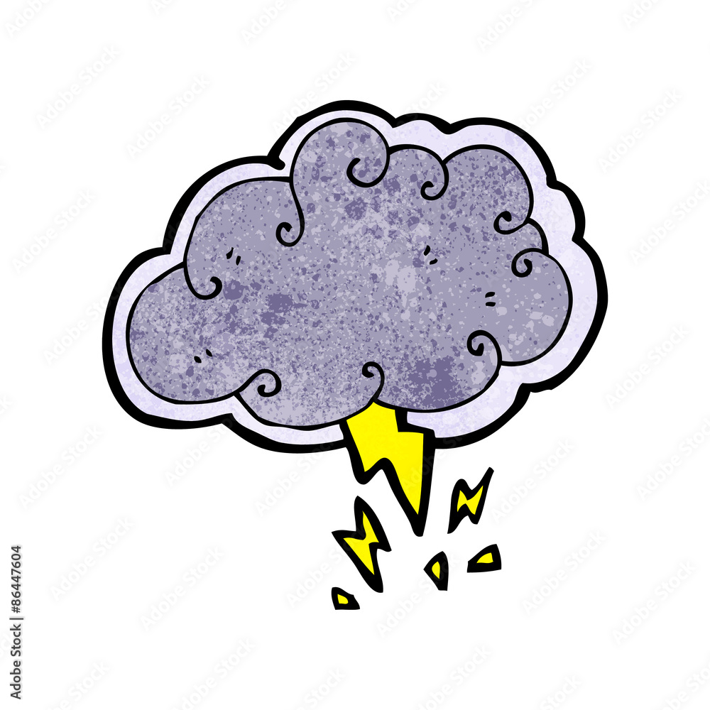 thundercloud cartoon character