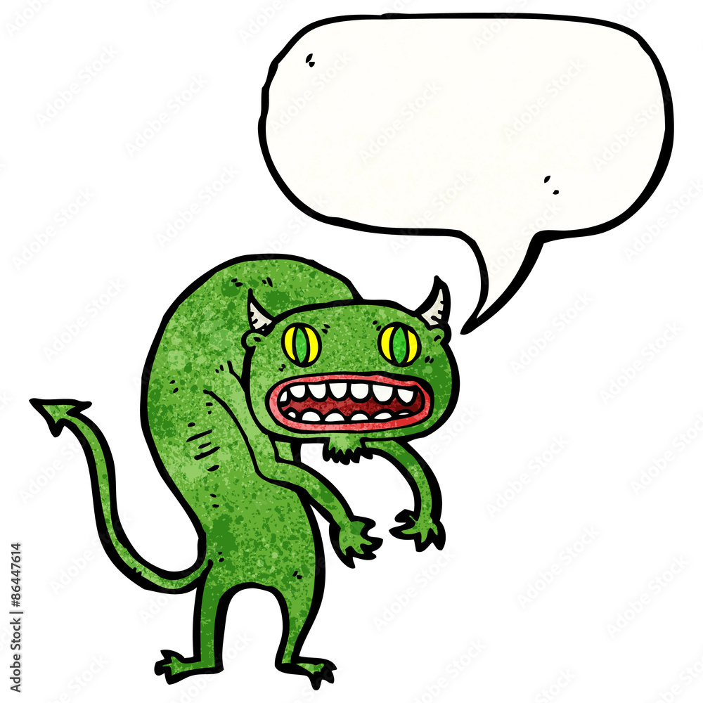 cartoon monster cartoon monster