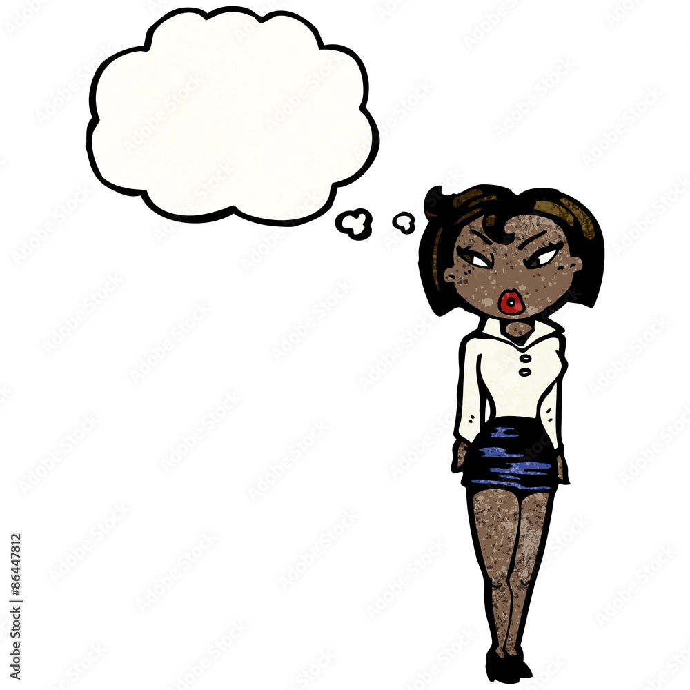 cartoon woman in short skirt cartoon woman in short skirt
